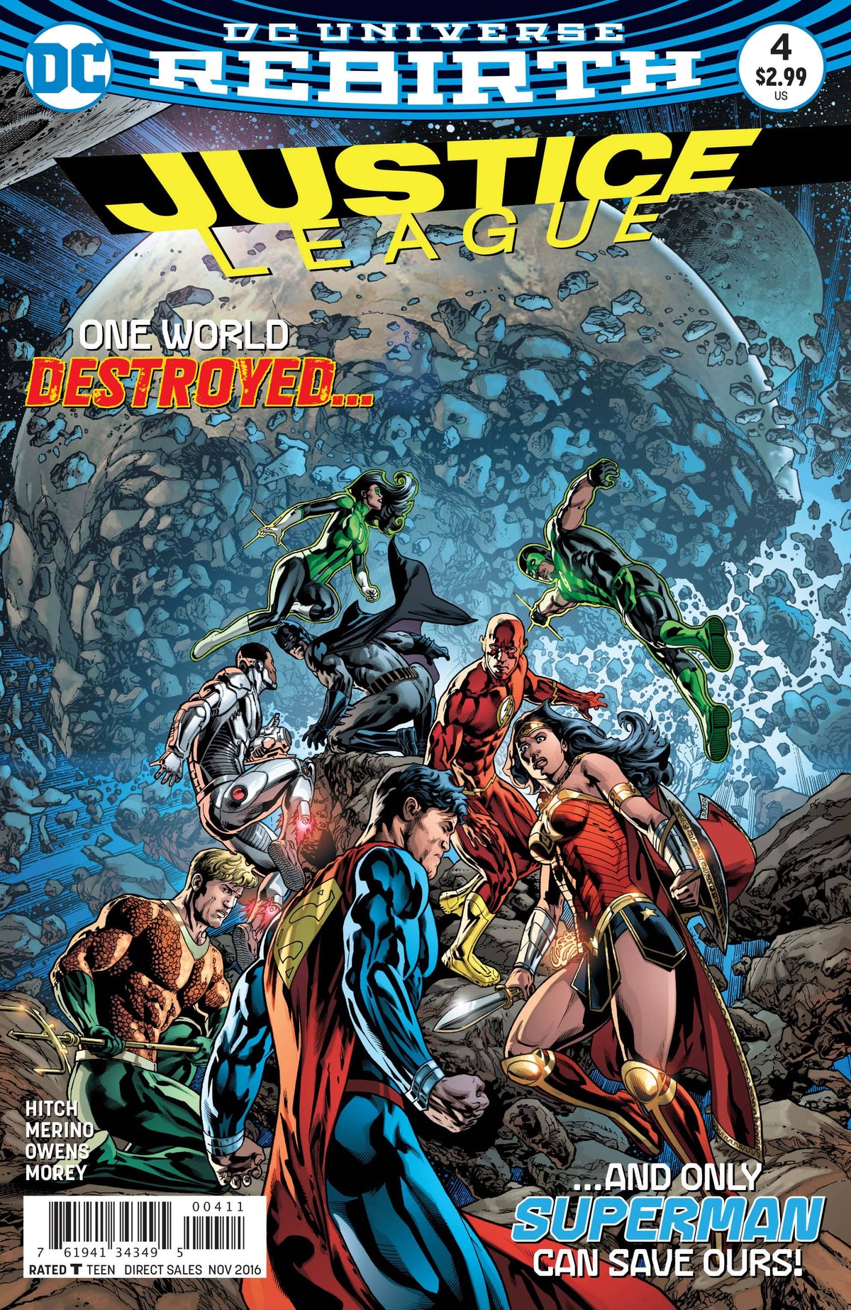 DC Comics COMIC BOOK Justice League #4 - CVR A (VF)