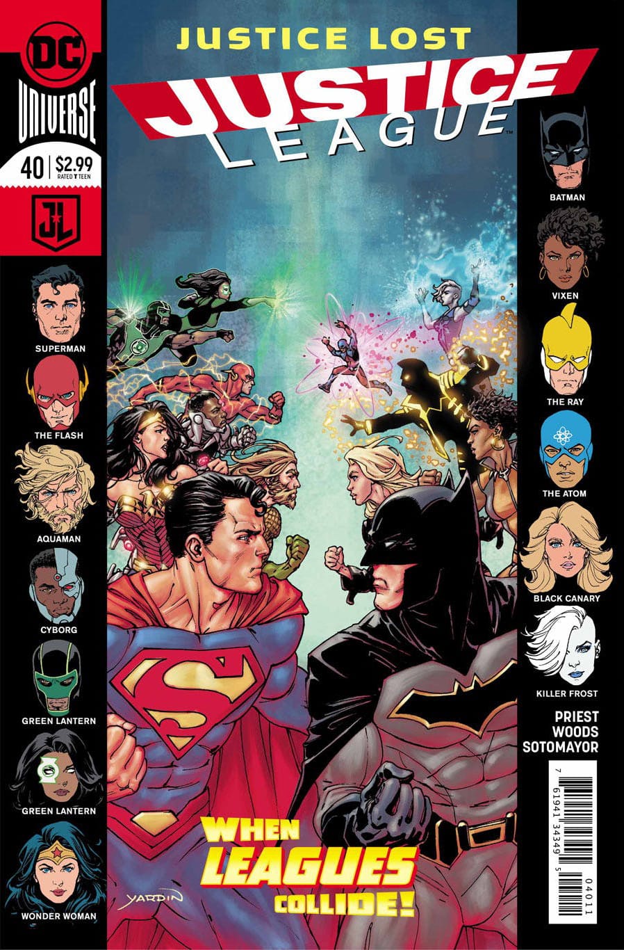 DC Comics COMIC BOOK Justice League #40 - CVR A (VF)