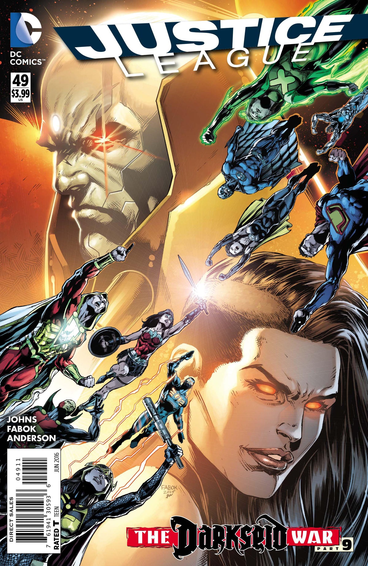 DC Comics COMIC BOOK Justice League #49 - CVR A (VF)