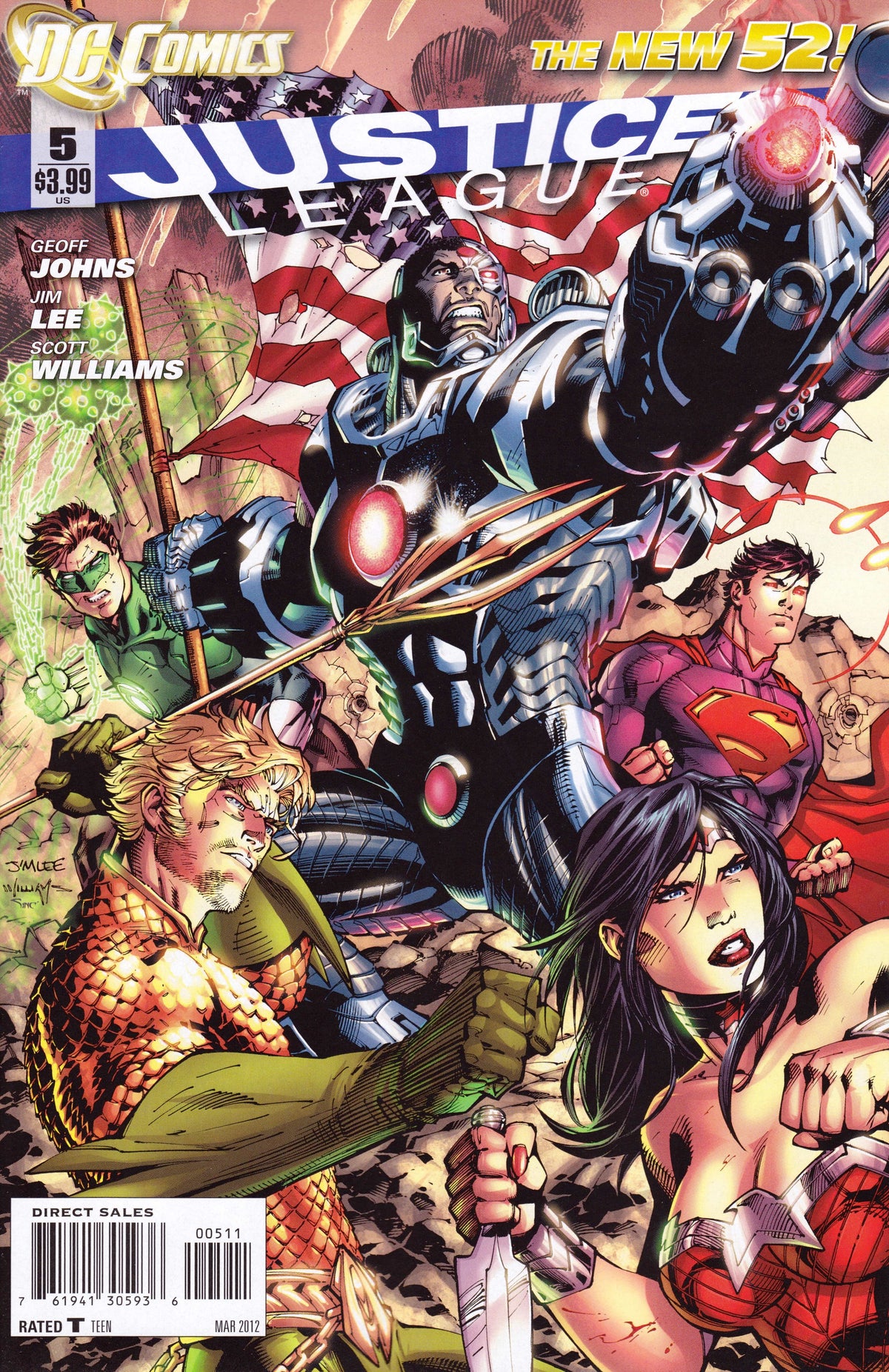 DC Comics COMIC BOOK Justice League #5 - CVR A (VF)