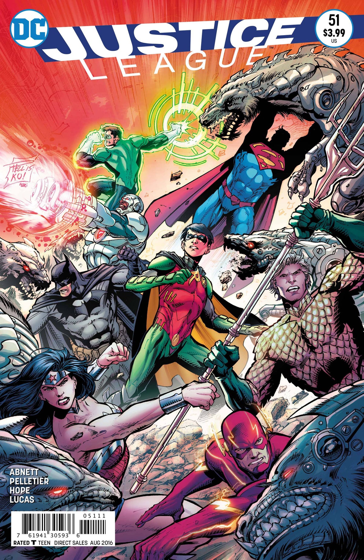 DC Comics COMIC BOOK Justice League #51 - CVR A (VF)