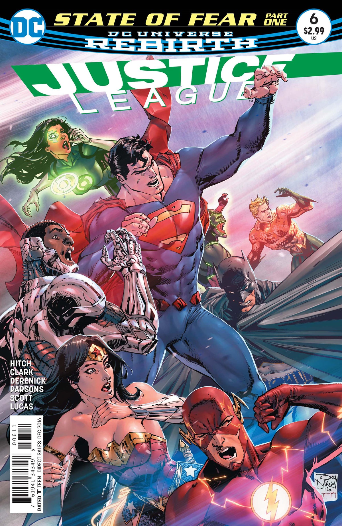 DC Comics COMIC BOOK Justice League #6 - CVR A (VF)