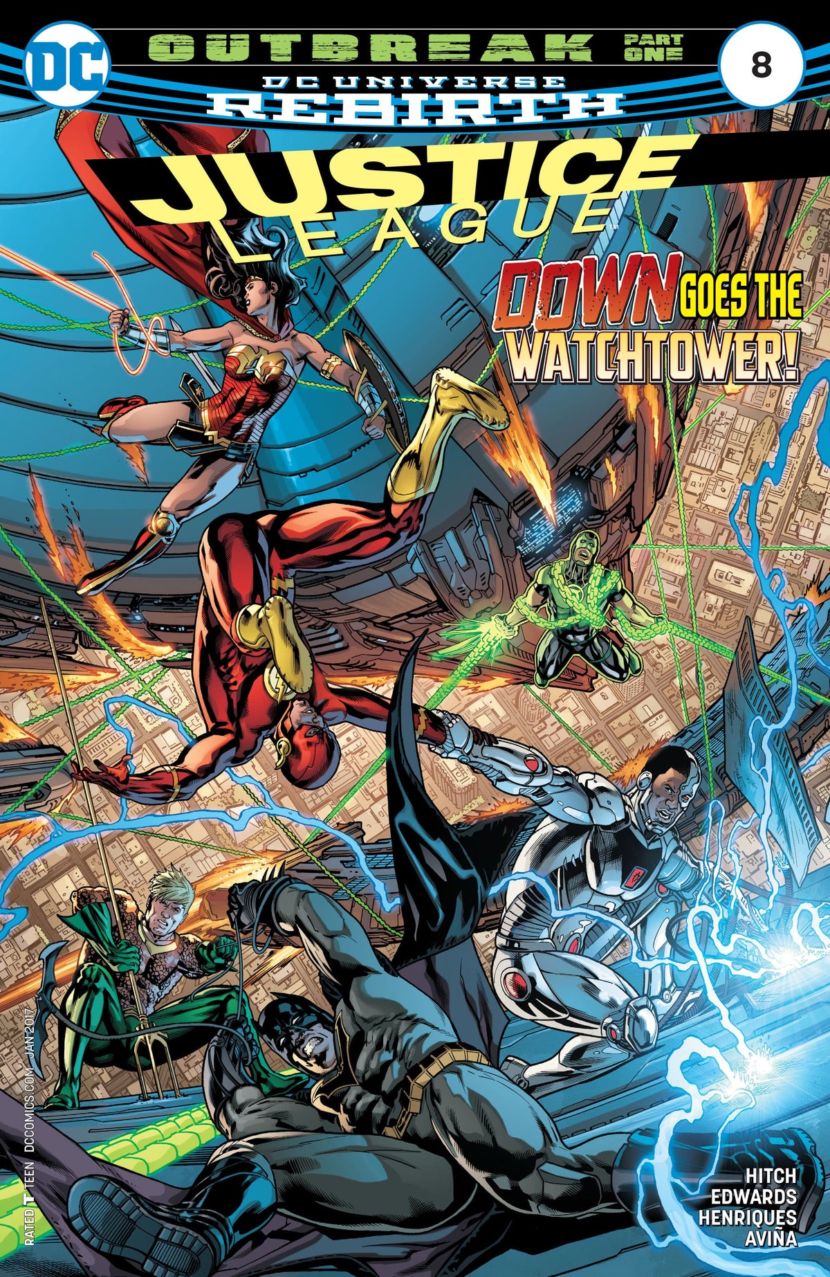 DC Comics COMIC BOOK Justice League #8 - CVR A (VF)