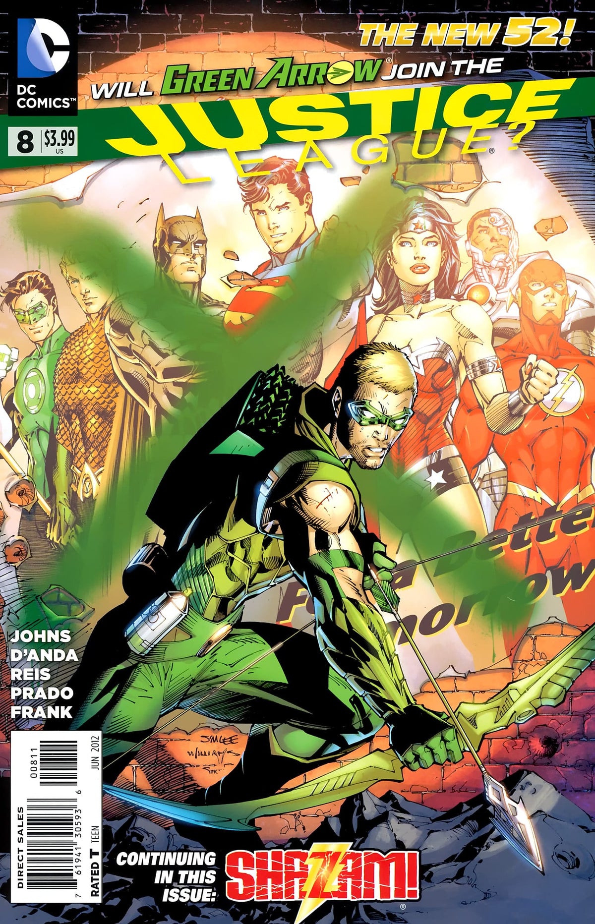 DC Comics COMIC BOOK Justice League #8 - CVR A (VF)