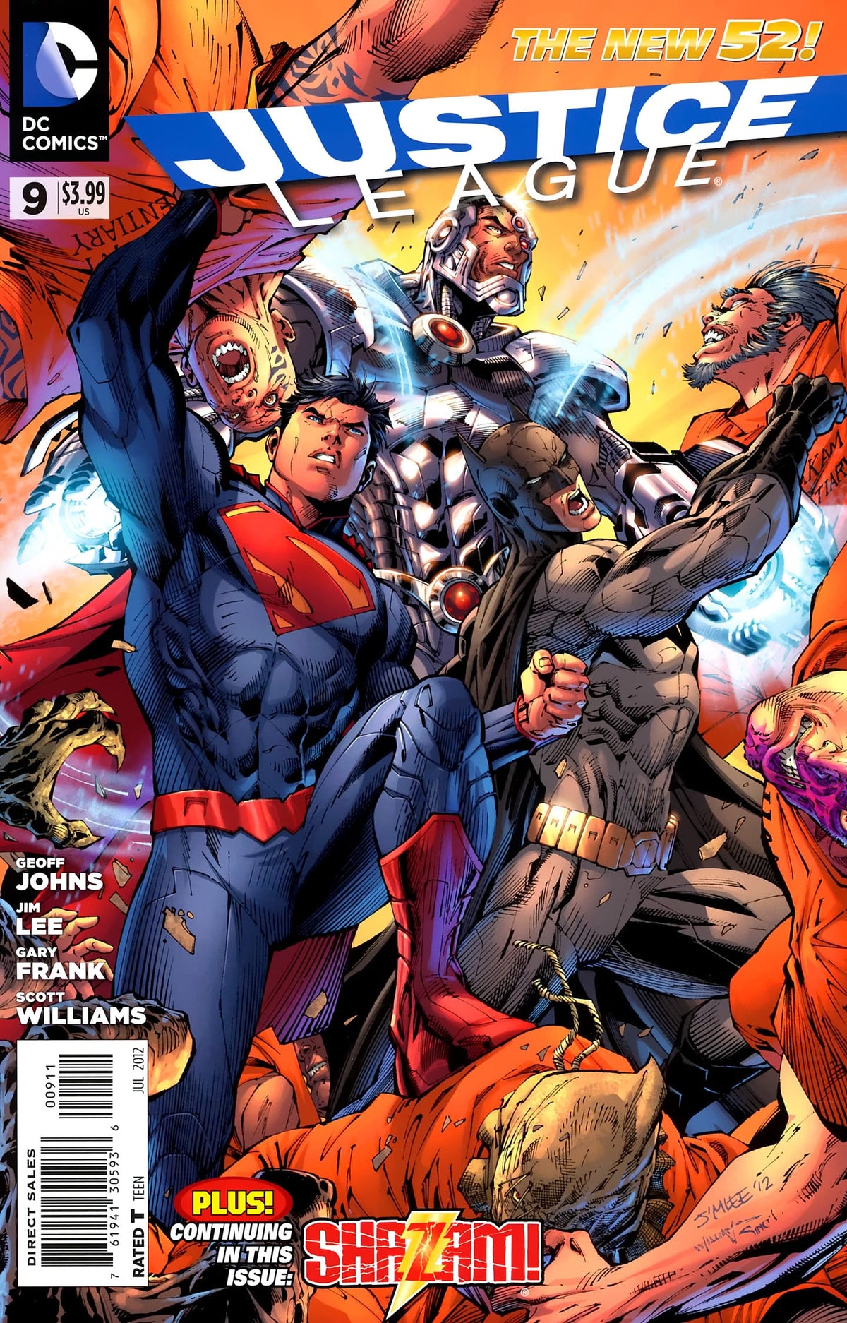 DC Comics COMIC BOOK Justice League #9 - CVR A (VF)