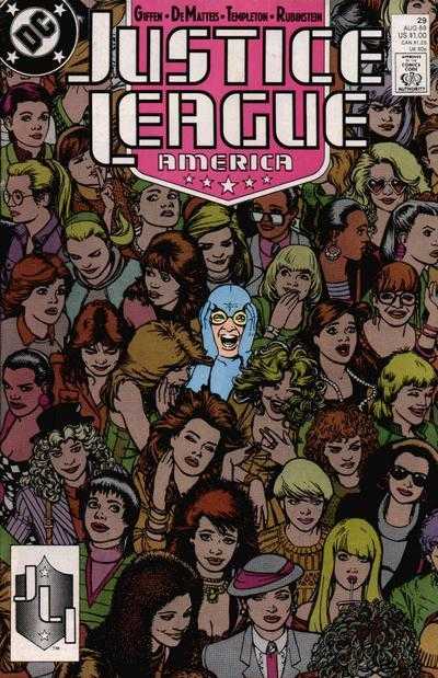 DC Comics COMIC BOOK Justice League America #29 (FN)