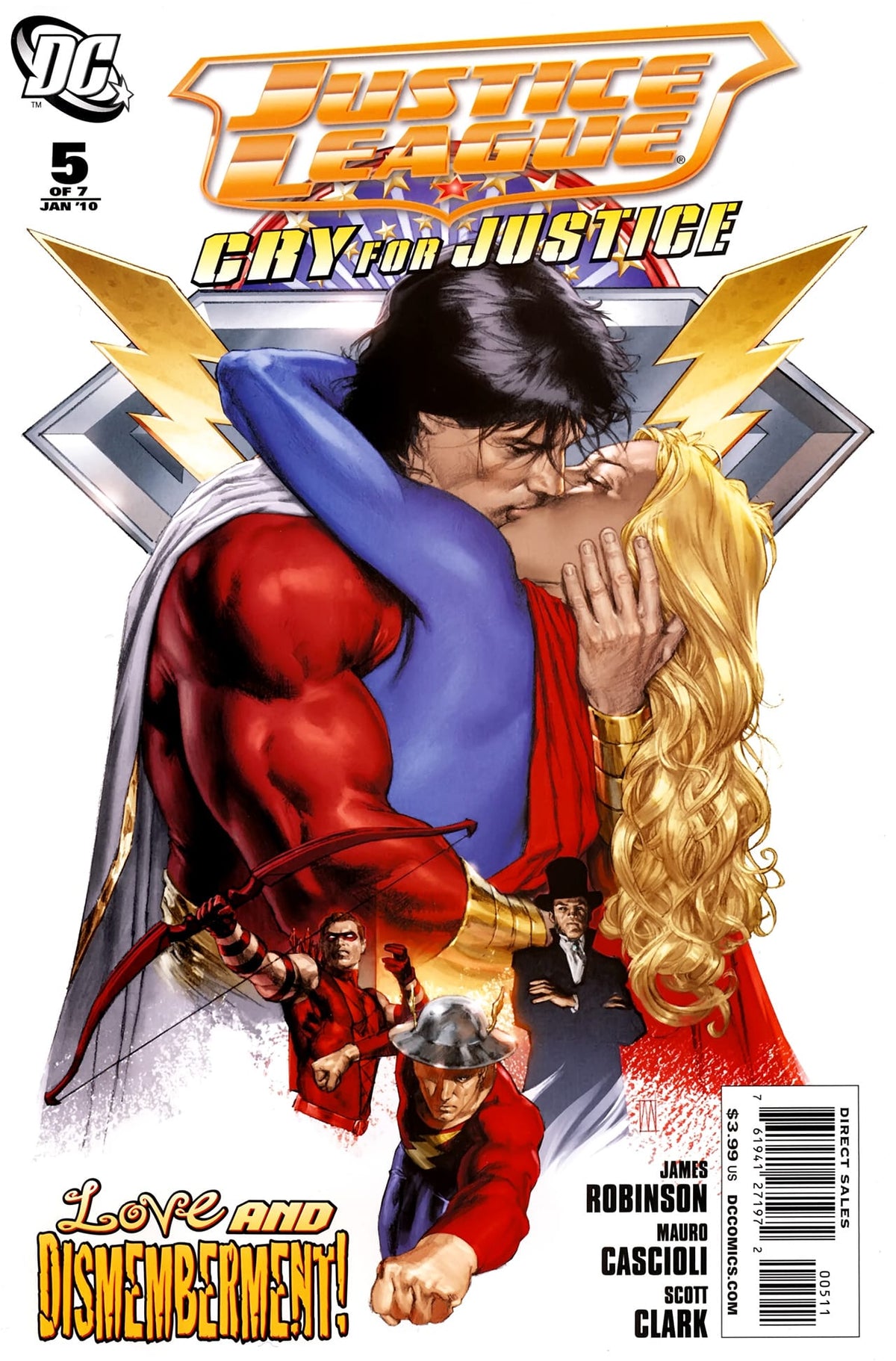 DC Comics COMIC BOOK Justice League: Cry for Justice #5 CVR A DC Comics 2009 VF