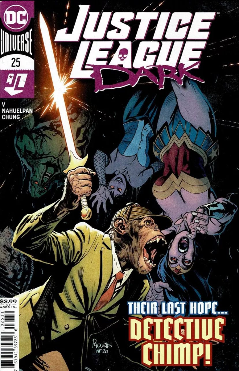 DC COMICS COMIC BOOK JUSTICE LEAGUE DARK #25