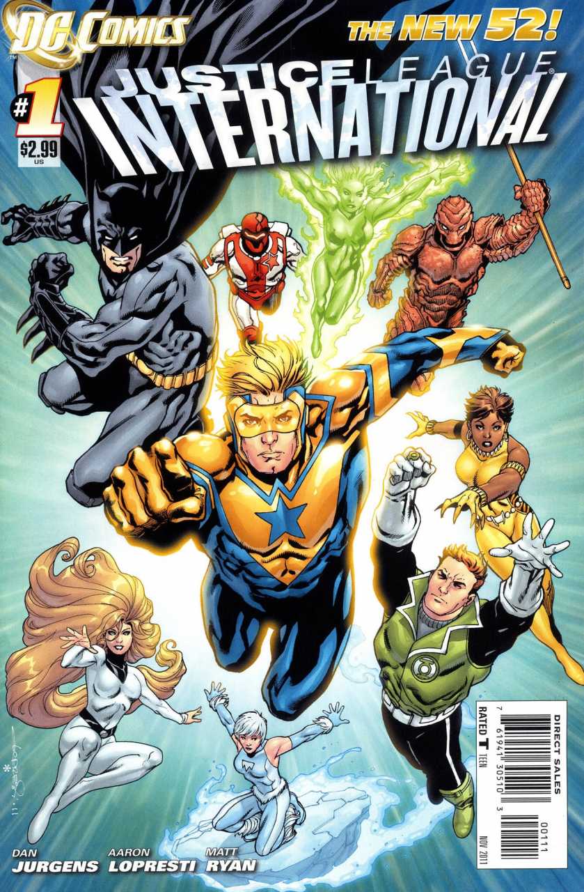 DC Comics COMIC BOOK Justice League International #1 (VF/NM)