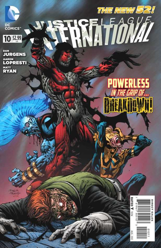 DC Comics COMIC BOOK Justice League International #10