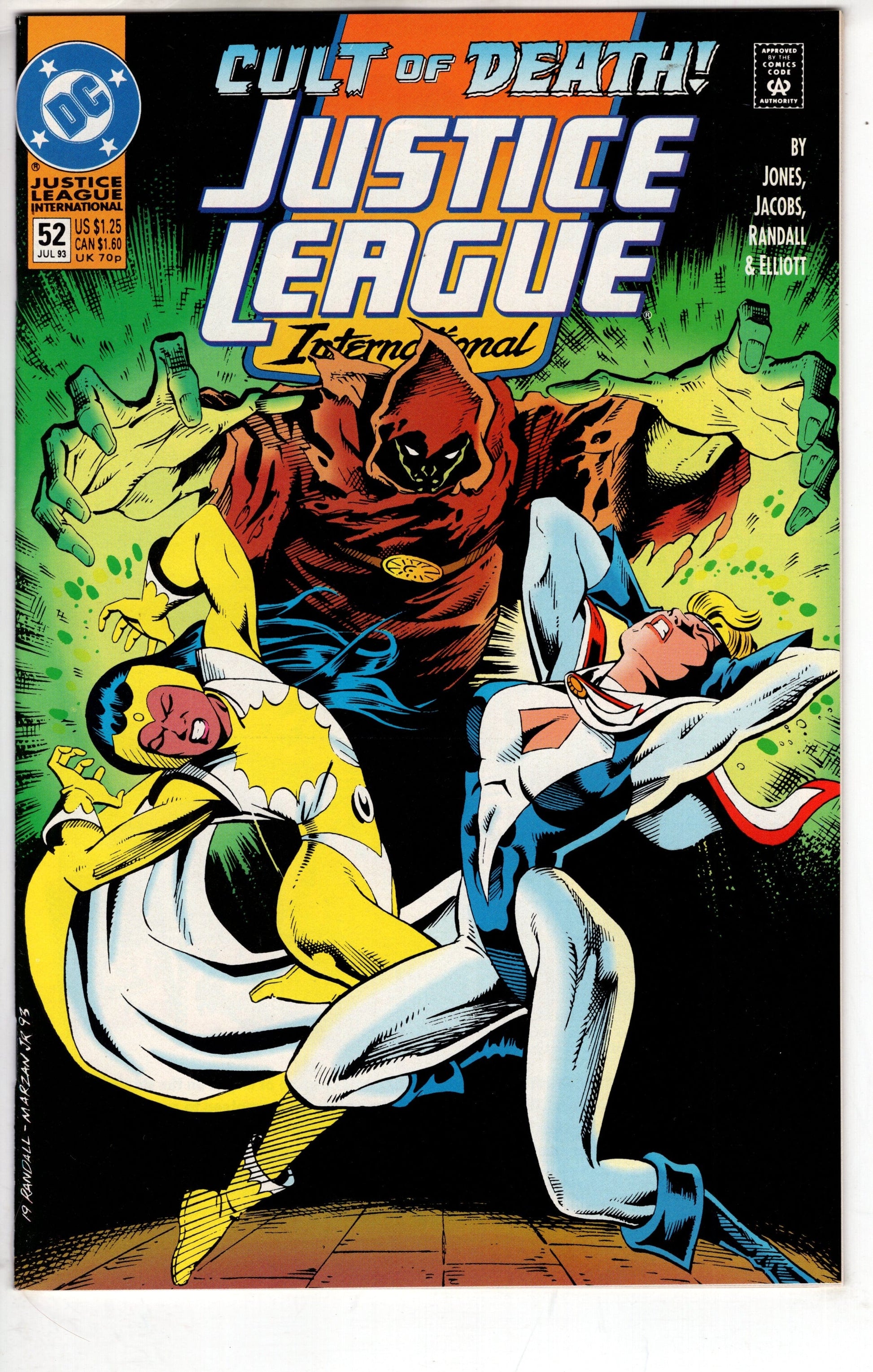 DC COMICS COMIC BOOK Justice League International (1993 series) #52