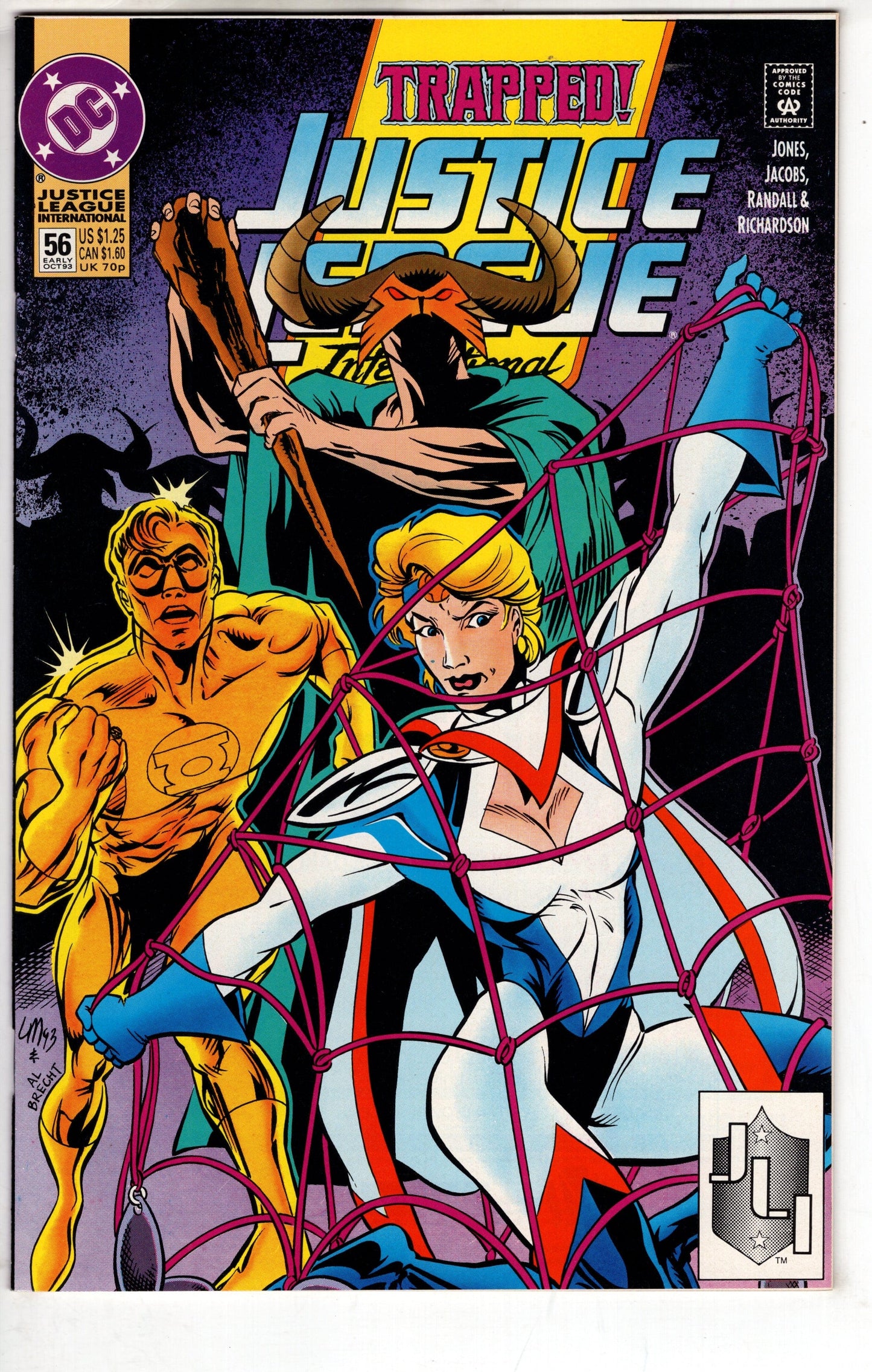DC COMICS COMIC BOOK Justice League International (1993 series) #56