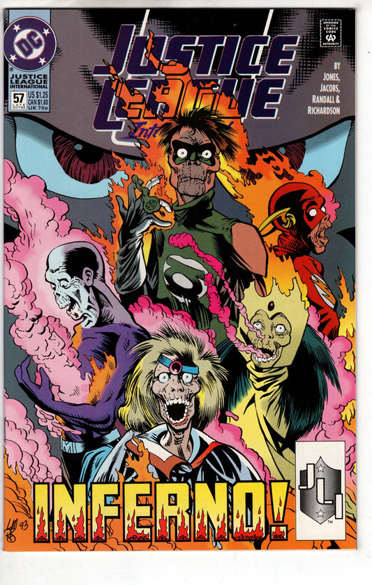 DC COMICS COMIC BOOK Justice League International (1993 series) #57