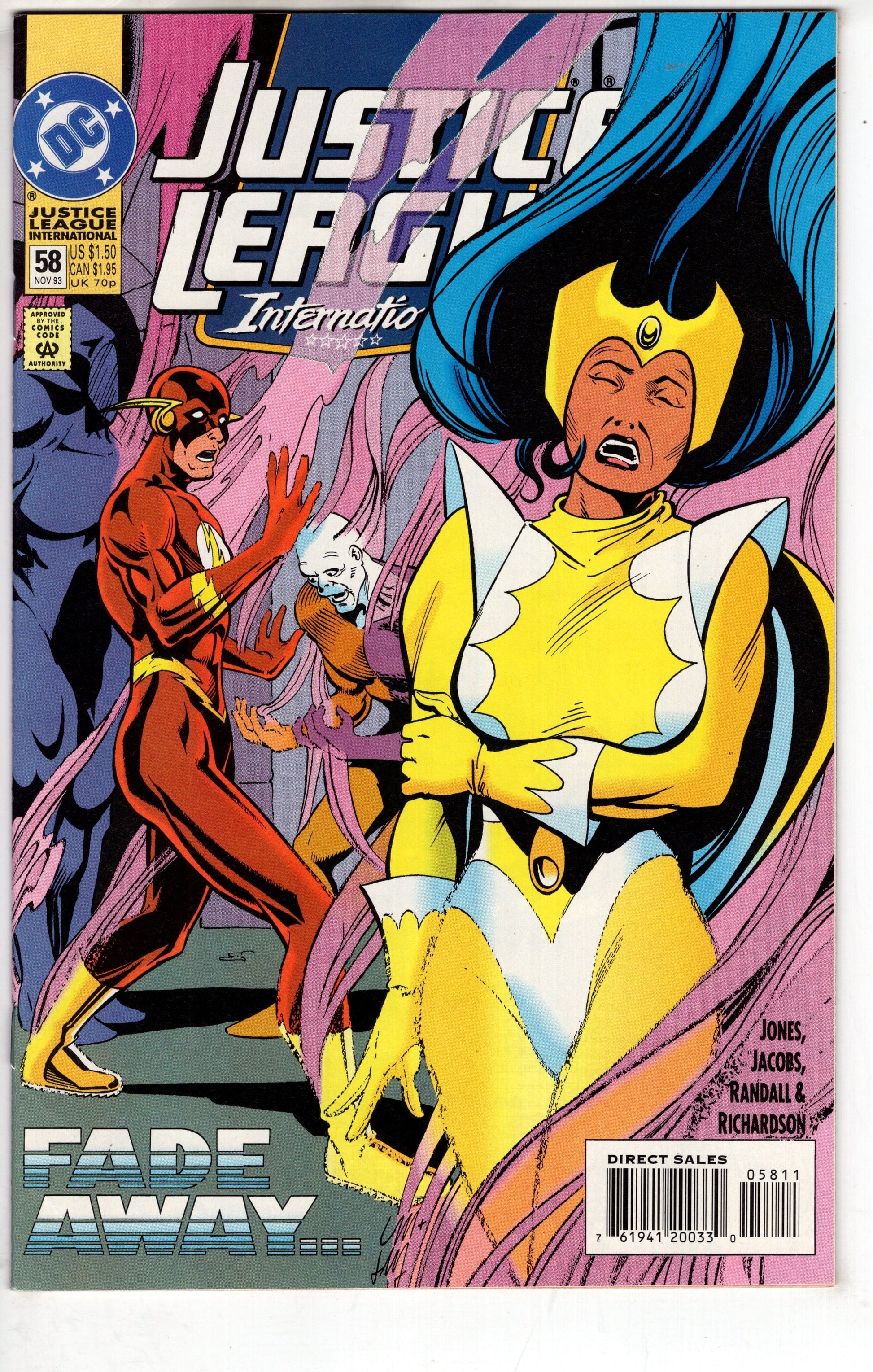 DC COMICS COMIC BOOK Justice League International (1993 series) #58