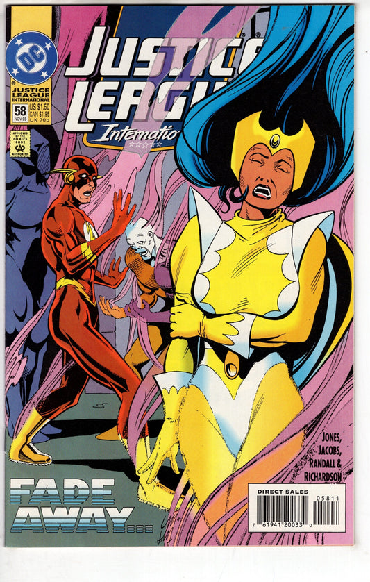 DC COMICS COMIC BOOK Justice League International (1993 series) #58