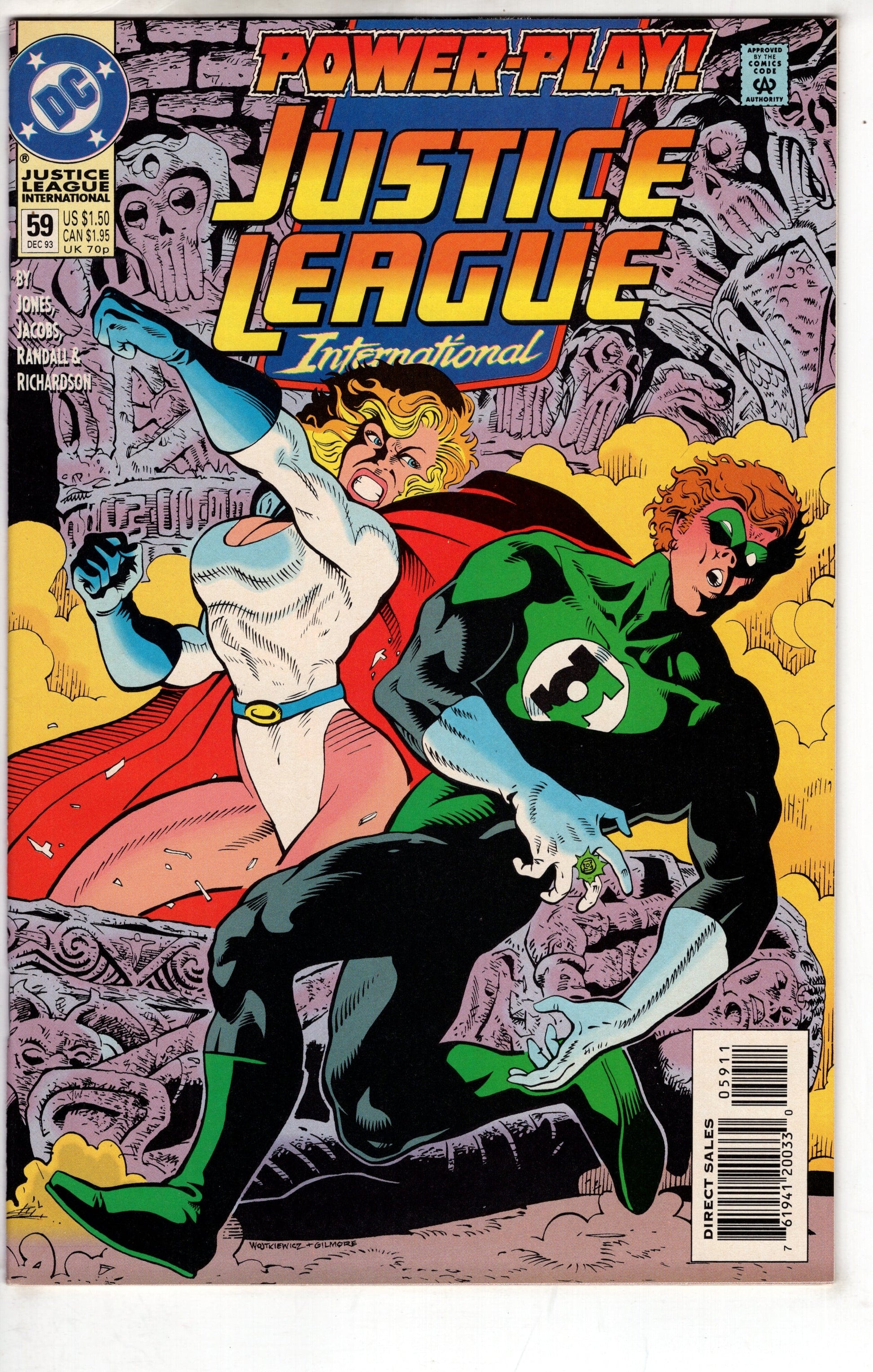 DC COMICS COMIC BOOK Justice League International (1993 series) #59