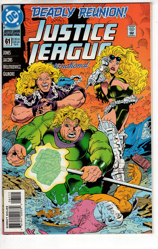 DC COMICS COMIC BOOK Justice League International (1993 series) #61