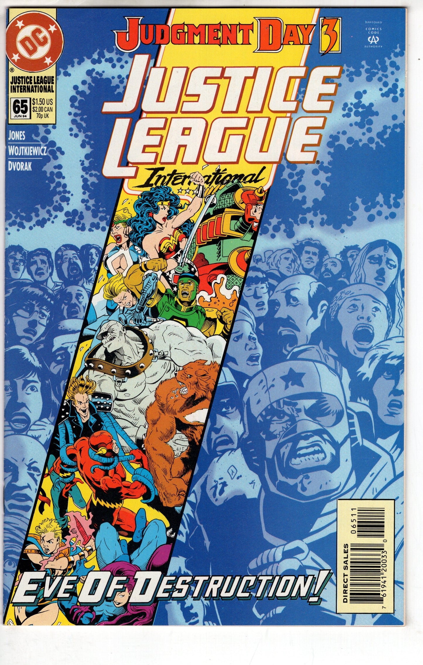 DC COMICS COMIC BOOK Justice League International (1993 series) #65
