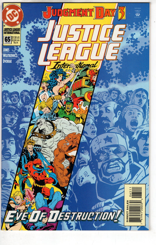 DC COMICS COMIC BOOK Justice League International (1993 series) #65