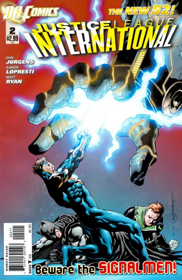 DC Comics COMIC BOOK Justice League International #2 (VF/NM)