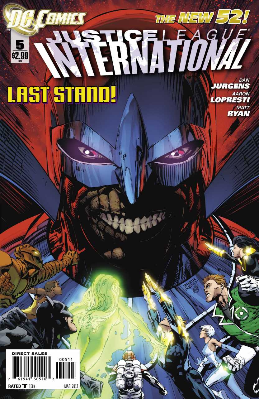 DC Comics COMIC BOOK Justice League International #5 (VF/NM)