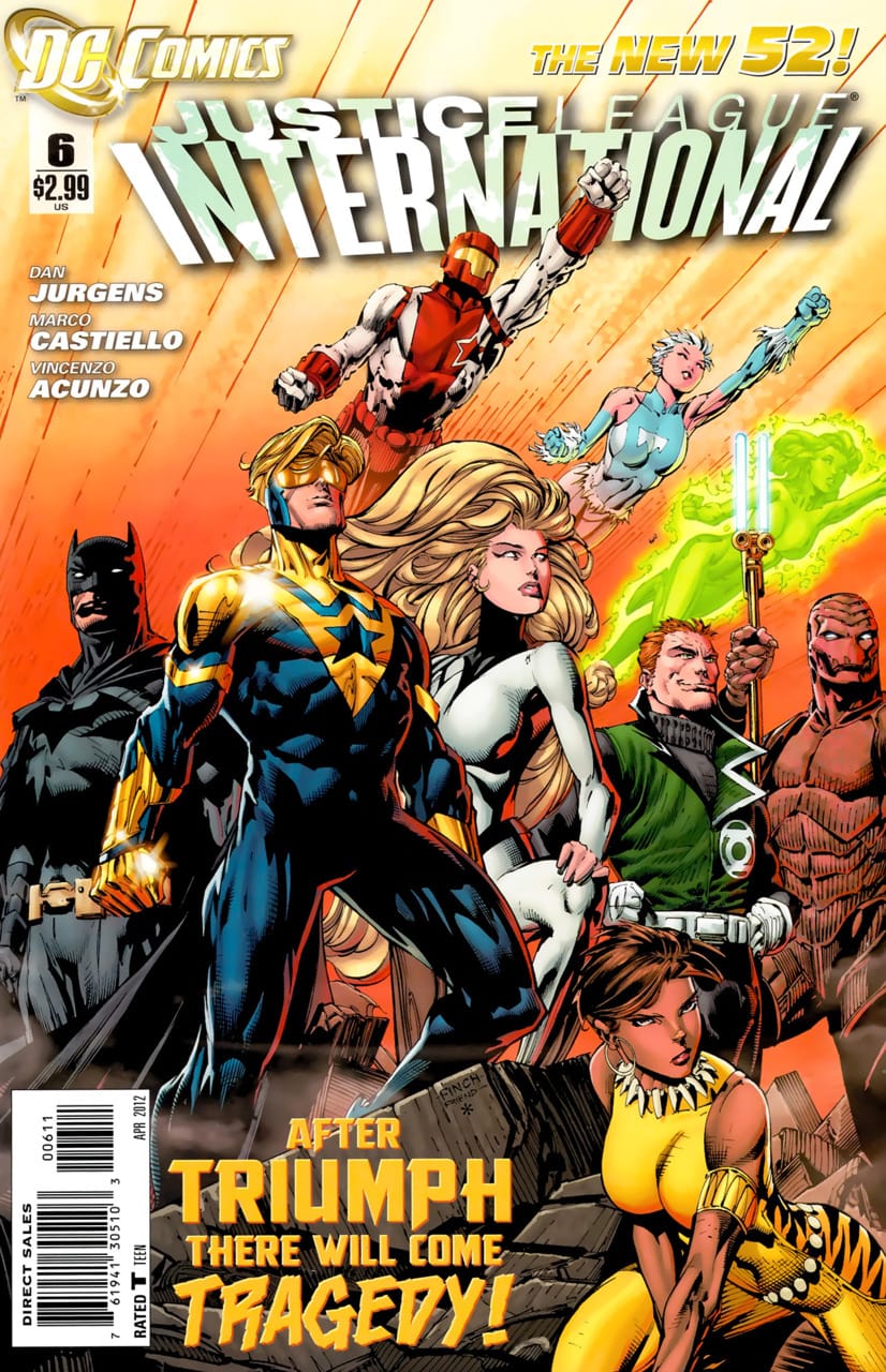 DC Comics COMIC BOOK Justice League International #6 (VF/NM)