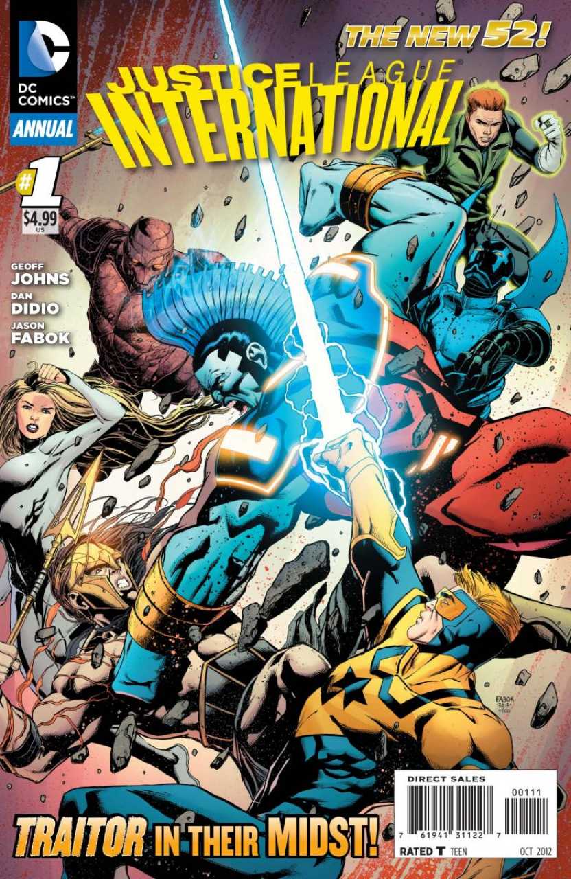DC Comics COMIC BOOK Justice League International Annual #1