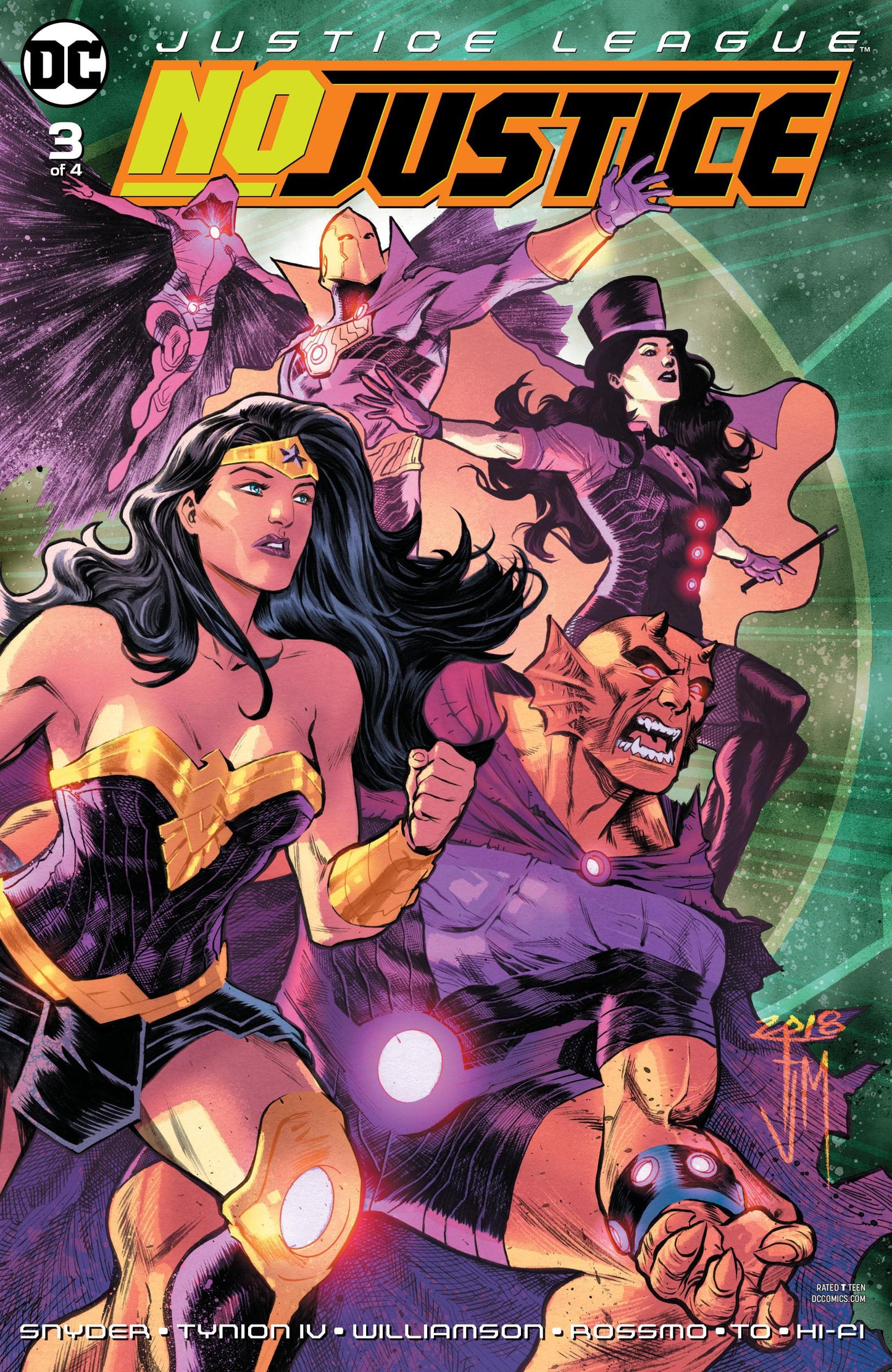 DC Comics COMIC BOOK Justice League: No Justice #3 (VF/NM)