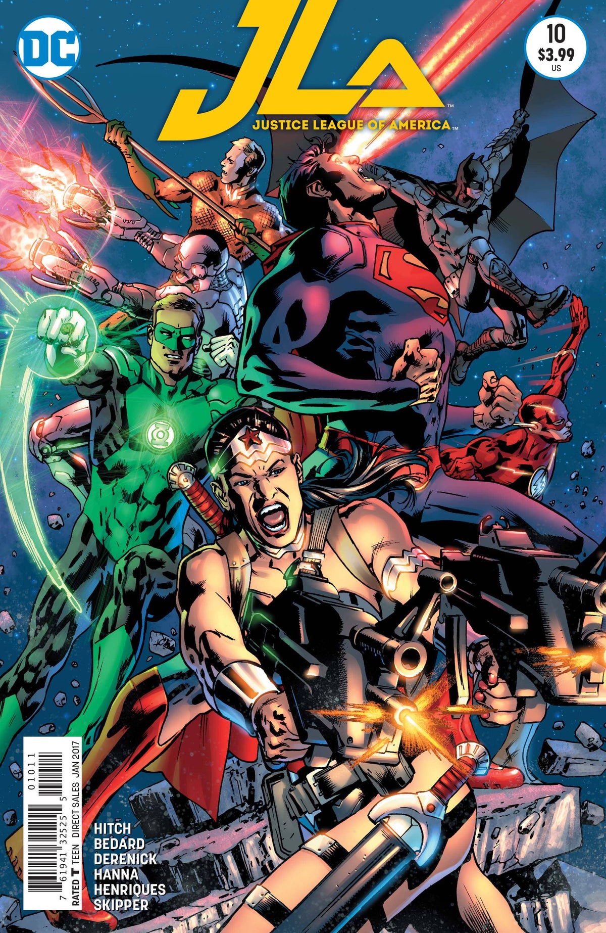 DC Comics COMIC BOOK Justice League of America #10 - CVR A (VF)