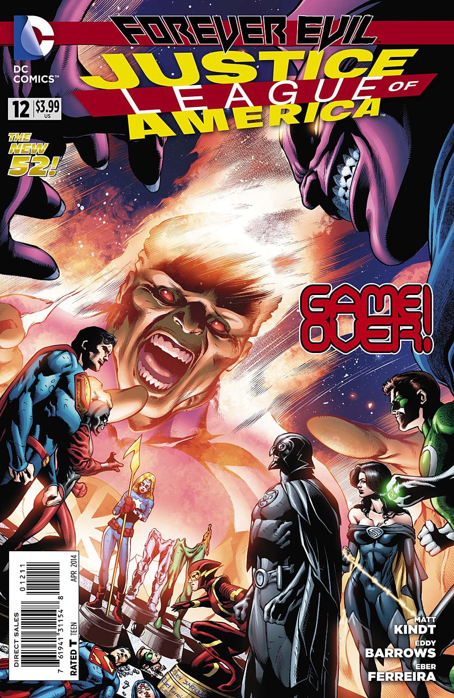 DC Comics COMIC BOOK Justice League of America #12 - CVR A (VF)