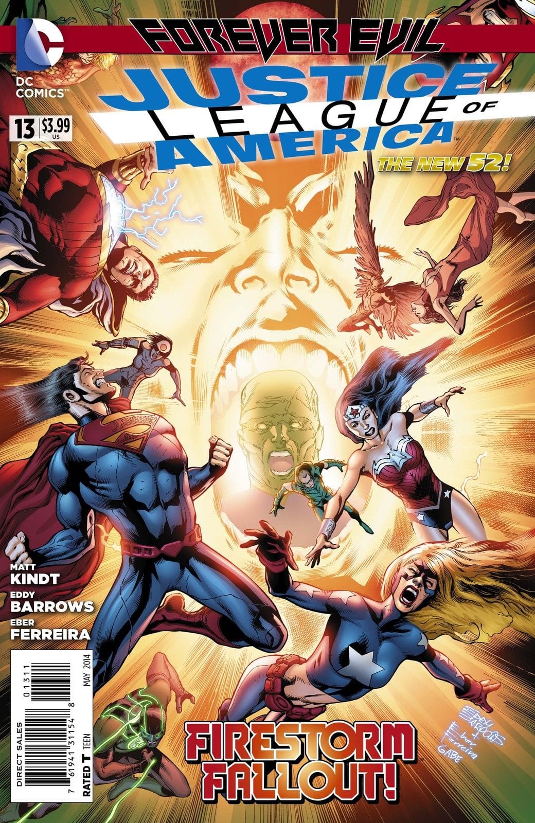 DC Comics COMIC BOOK Justice League of America #13 - CVR A (VF)