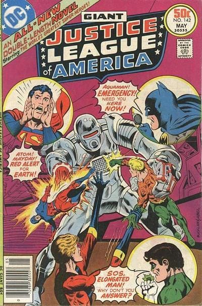 DC Comics COMIC BOOK Justice League of America #142 (FN)