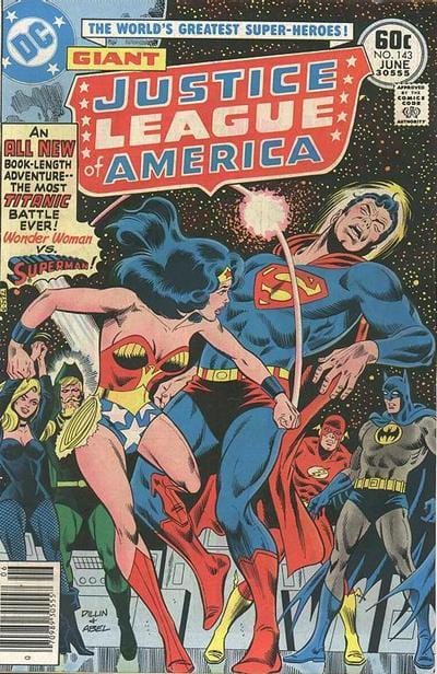 DC Comics COMIC BOOK Justice League of America #143 (FN)