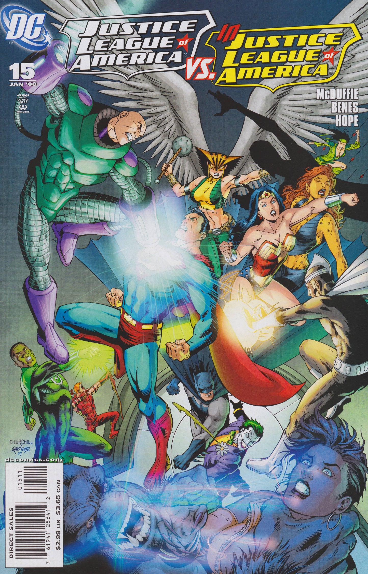 DC Comics COMIC BOOK Justice League of America #15 (VF/NM)