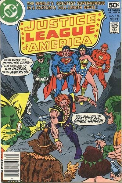 DC Comics COMIC BOOK Justice League of America #158 (FN)