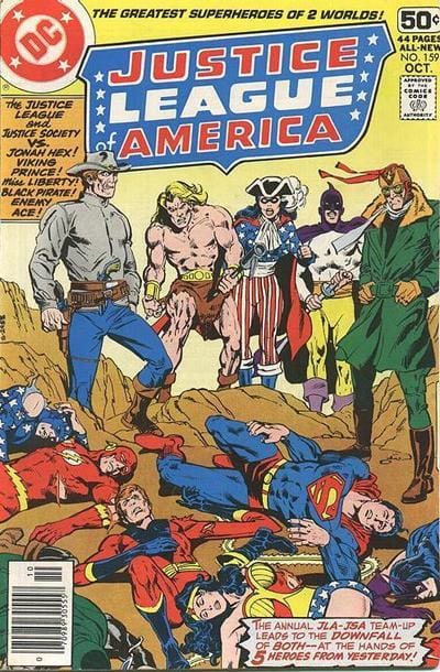 DC Comics COMIC BOOK Justice League of America #159 (FN)