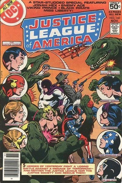 DC Comics COMIC BOOK Justice League of America #160 (FN)