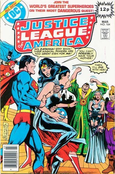 DC Comics COMIC BOOK Justice League of America #164 (FN)