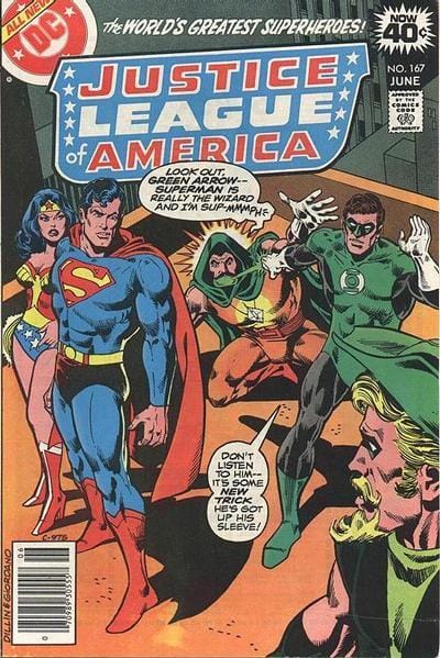 DC Comics COMIC BOOK Justice League of America #167 (FN)