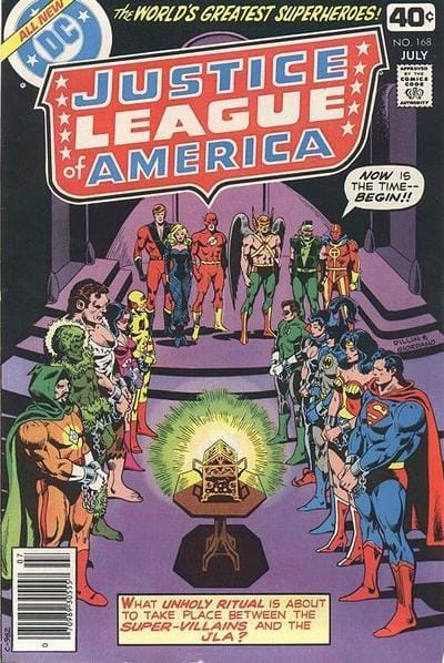DC Comics COMIC BOOK Justice League of America #168 (FN)