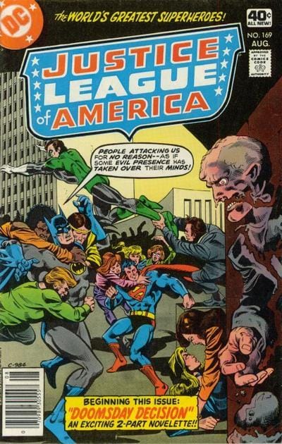 DC Comics COMIC BOOK Justice League of America #169 (FN)
