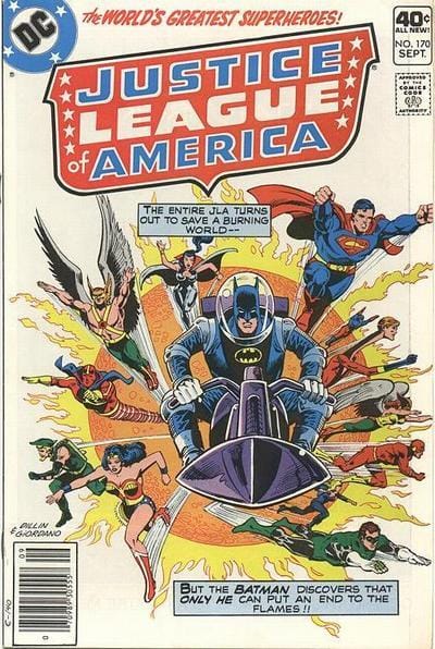 DC Comics COMIC BOOK Justice League of America #170 (VG/FN)