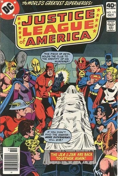 DC Comics COMIC BOOK Justice League of America #171 (FN)