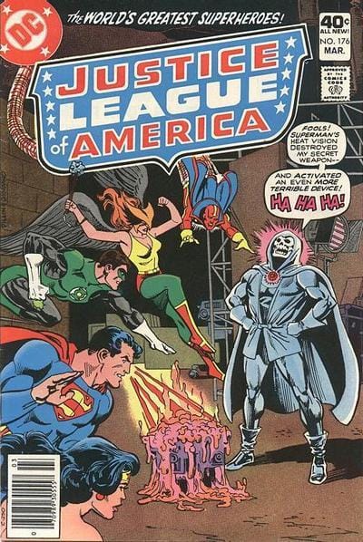 DC Comics COMIC BOOK Justice League of America #176 (FN)