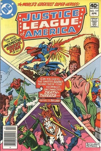 DC Comics COMIC BOOK Justice League of America #177 (VG/FN)