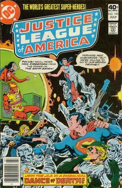 DC Comics COMIC BOOK Justice League of America #180 (FN)