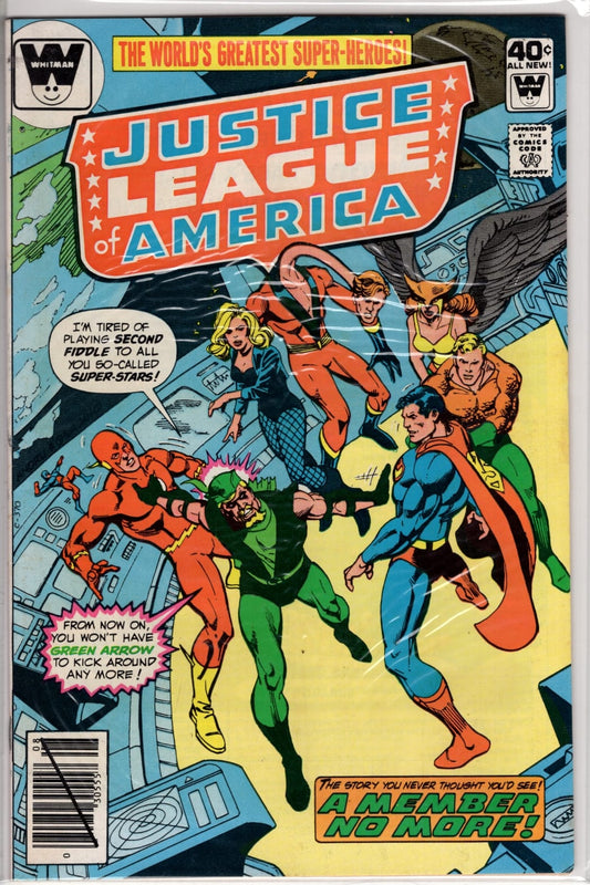DC Comics COMIC BOOK Justice League of America #181 - WHITMAN (FN)