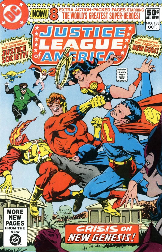 DC Comics COMIC BOOK Justice League of America #183 (FN/VF)