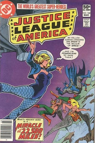 DC Comics COMIC BOOK Justice League of America #188 - N (FN/VF)