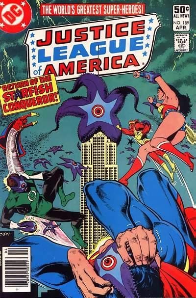 DC Comics COMIC BOOK Justice League of America #189 - D (FN/VF)